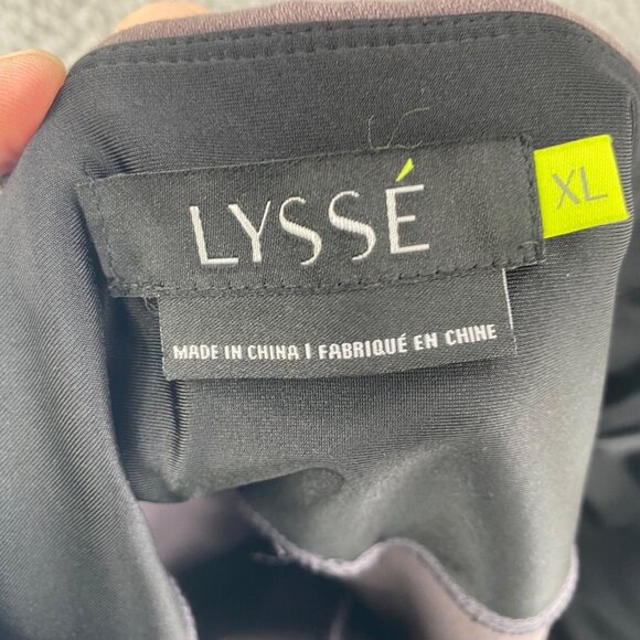 Lysse Pants Womens Extra Large Gray Stretch Pull On Leggings Skinny Ankle Casual - Picture 9 of 12